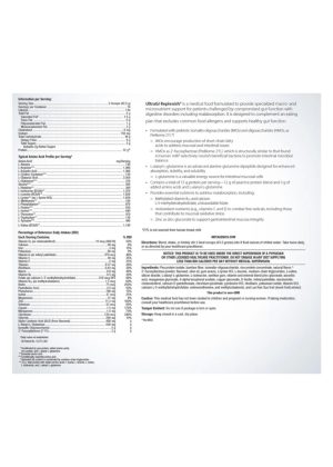 Metagenics UltraGI Replenish(R) -- gut health, digestive support. - Back