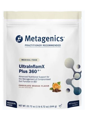 Metagenics UltraInflamX Plus 360?(R) - Chocolate Orange, medical food, gut health.