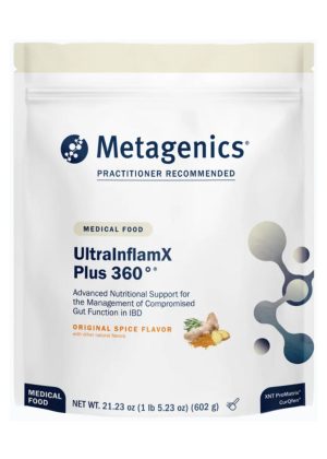 Metagenics UltraInflamX Plus 360?(R) -- gut health, nutrient support.