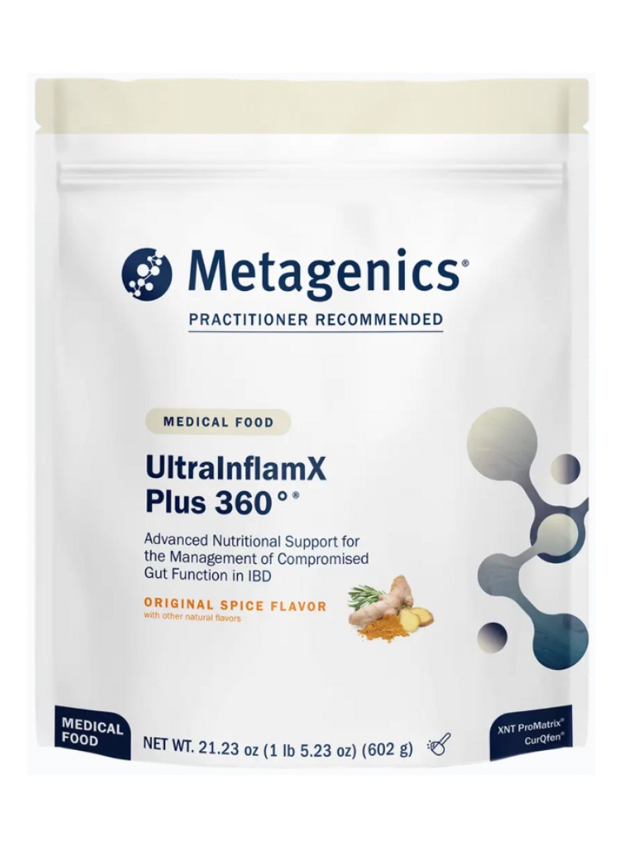 Metagenics UltraInflamX Plus 360?(R) -- gut health, nutrient support.