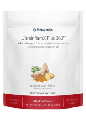 Metagenics UltraInflamX Plus 360?(R) -- gut health, nutrient support.