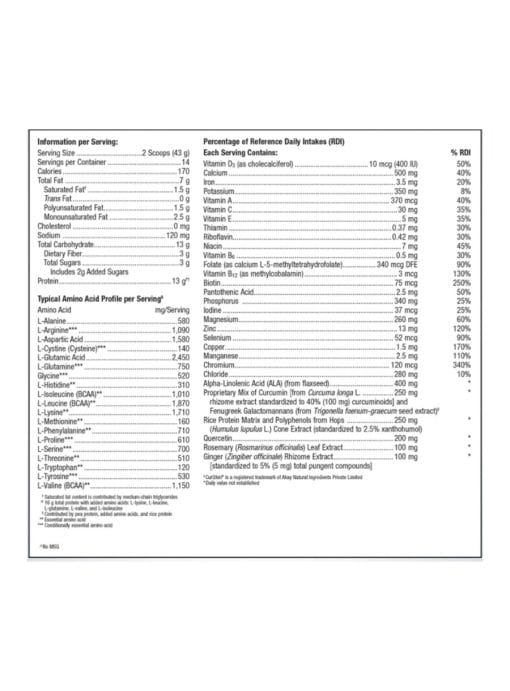 Metagenics UltraInflamX Plus 360?(R) -- gut health, nutrient support. - Back