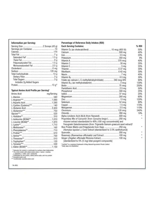 Metagenics UltraInflamX Plus 360?(R) -- gut health, nutrient support. - Back