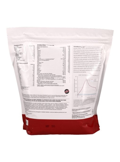 Metagenics UltraInflamX Plus 360?(R) - Pineapple Banana - Back