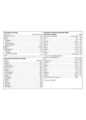 Metagenics UltraMeal Advanced Protein(R) -- protein supplement, muscle support. - Back