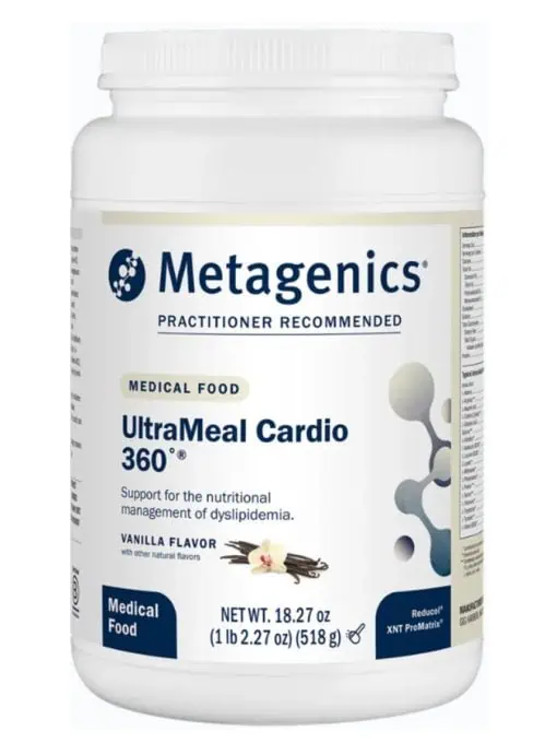 Metagenics UltraMeal Cardio 360?(R) Pea & Rice Protein, Vanilla
