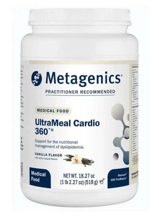 Metagenics UltraMeal Cardio 360? Vanilla -- nutritional management, heart health.
