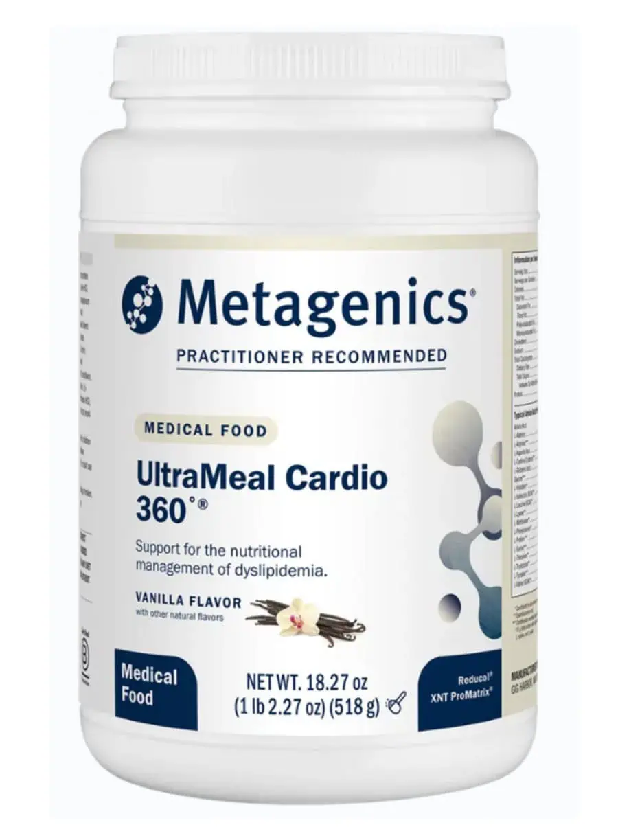 Metagenics UltraMeal Cardio 360? Vanilla -- nutritional management, heart health.