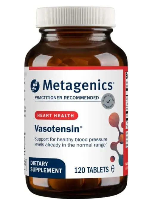 Metagenics Vasotensin(R) -- blood pressure support, fish peptides.