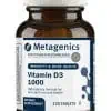 Metagenics Vitamin D3 1000(TM) -- vitamin D, bone health.