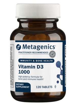 Metagenics Vitamin D3 1000(TM) -- vitamin D, bone health.