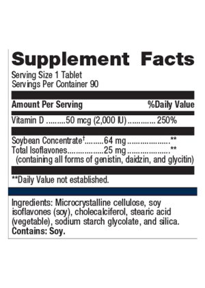 Metagenics Vitamin D3 2000 Complex -- vitamin D3, bone health - Back