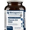 Metagenics Vitamin D3 5000 -- vitamin D, immune support.