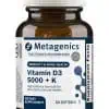 Metagenics Vitamin D3 5000 + K -- vitamin D, vitamin K