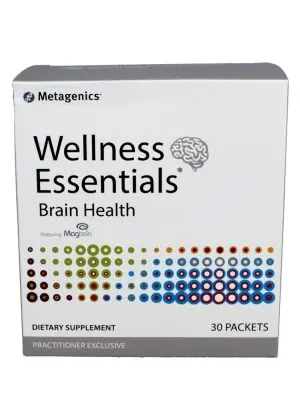 Metagenics Wellness Essentials Brain Health -- brain health, cognitive support.