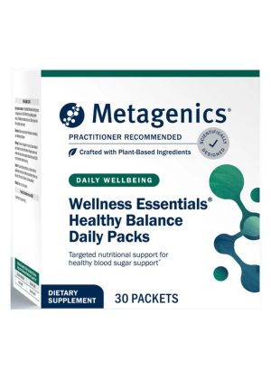 Metagenics Wellness Essentials Healthy Balance -- blood sugar support, nutritional supplement.