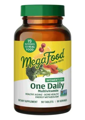 MegaFood Women Over 55 One Daily -- multivitamin, women's health