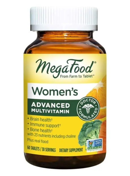 Megafood Women's Advanced Multivitamin -- women's multivitamin, advanced multivitamin