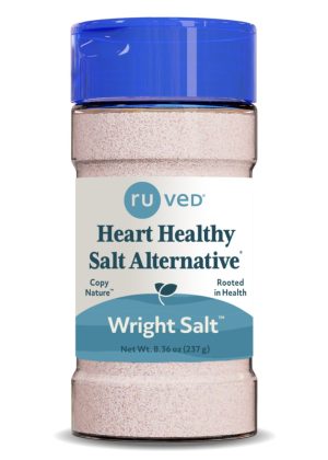Ayush Herbs Wright Salt -- healthy salt alternative, cardiovascular support.