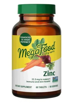 MegaFood Zinc -- immune support, tissue repair