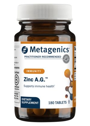 Metagenics Zinc A.G.(TM) -- zinc supplement, immune support.