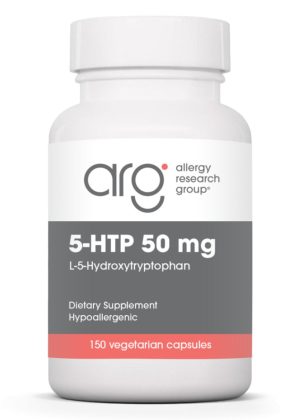 Allergy Research Group 5-HTP 50mg -- serotonin support, mood enhancement.