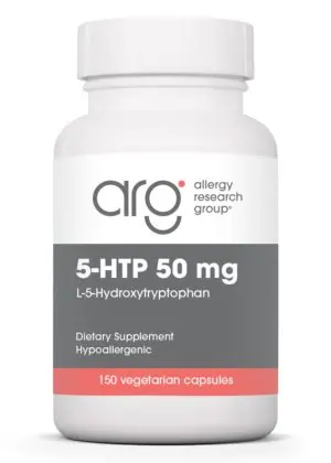 Allergy Research Group 5-HTP 50mg -- serotonin support, mood enhancement.