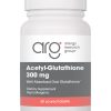 Allergy Research Group Acetyl-Glutathione 300 mg -- glutathione supplement, antioxidant support.