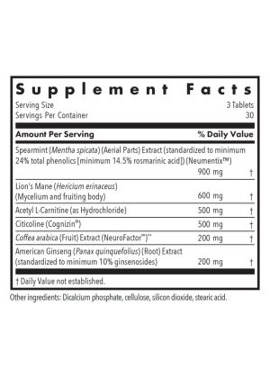 Allergy Research Group Advanced NeuroPlus Clinical Nootropic -- cognitive support, brain health. - Back