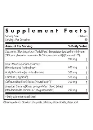 Allergy Research Group Advanced NeuroPlus Clinical Nootropic -- cognitive support, brain health. - Back