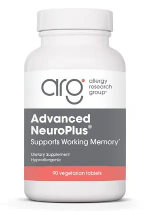 Allergy Research Group Advanced NeuroPlus Clinical Nootropic -- cognitive support, brain health.