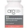 Allergy Research Group B12 Adenosylcobalamin 3,000mcg -- activated vitamin B12, energy support.