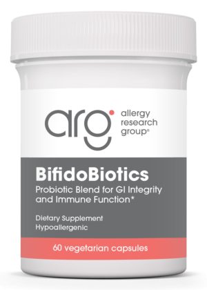 Allergy Research Group Bifido Biotics -- friendly bacteria, gut health.