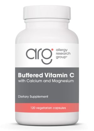 Allergy Research Group Buffered Vitamin C Capsules -- vitamin C, immune support.