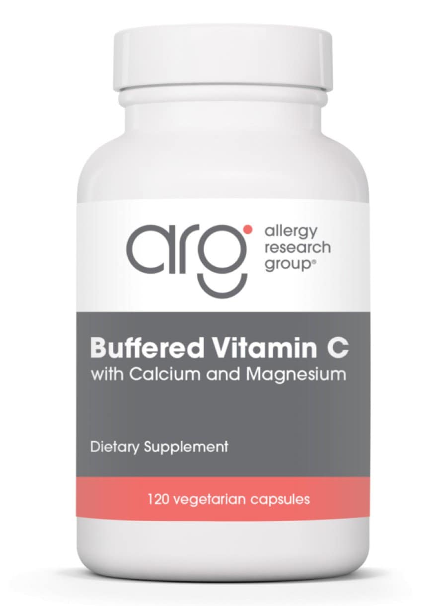 Allergy Research Group Buffered Vitamin C Capsules -- vitamin C, immune support.