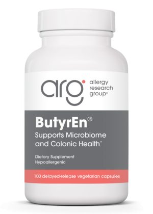 Allergy Research Group ButyrEn -- butyric acid, digestive health.