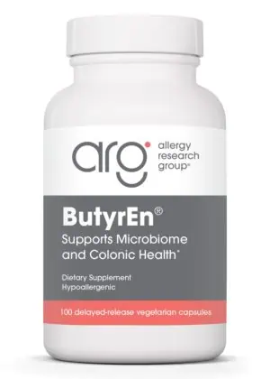 Allergy Research Group ButyrEn -- butyric acid, digestive health.