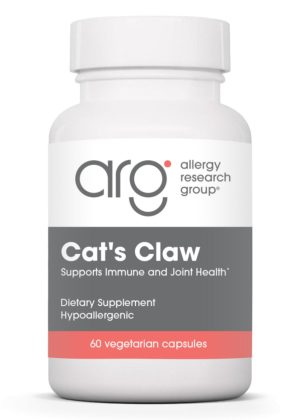 Allergy Research Group Cats Claw -- cat's claw, immune support.
