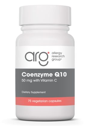 Allergy Research Group CoQ10 50mg -- coenzyme Q10, vitamin C