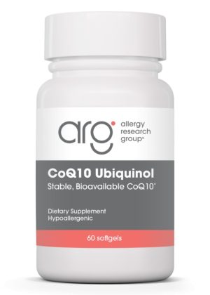 Allergy Research Group CoQH-CF(R) Ubiquinol -- antioxidant support, energy production.