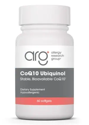 Allergy Research Group CoQH-CF(R) Ubiquinol -- antioxidant support, energy production.