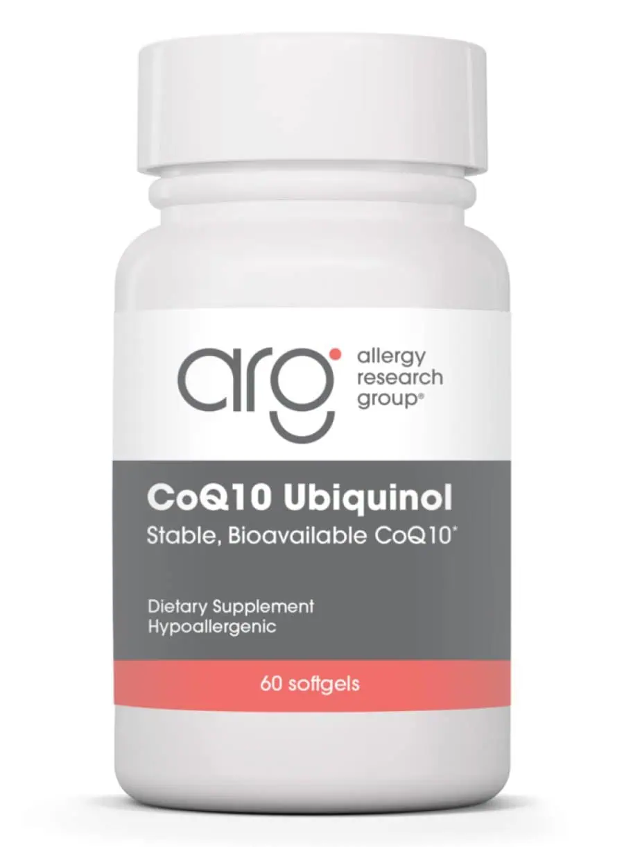 Allergy Research Group CoQH-CF(R) Ubiquinol -- antioxidant support, energy production.