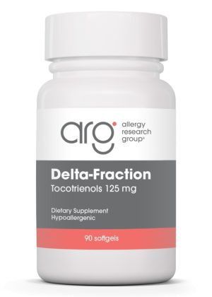 Allergy Research Group Delta-Fraction Tocotrienols 125mg -- tocotrienols, antioxidant support.