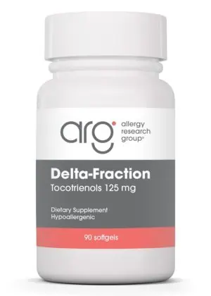 Allergy Research Group Delta-Fraction Tocotrienols 125mg -- tocotrienols, antioxidant support.