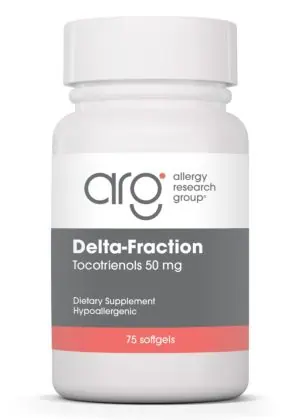 Allergy Research Group Delta-Fraction Tocotrienols 50mg -- tocotrienols, antioxidant support.