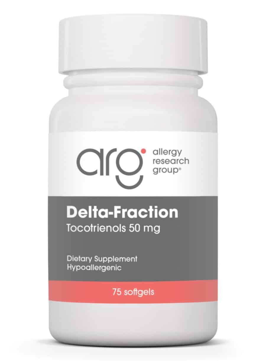 Allergy Research Group Delta-Fraction Tocotrienols 50mg -- tocotrienols, antioxidant support.