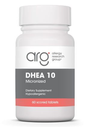 Allergy Research Group DHEA 10mg Micronized Lipid Matrix -- DHEA support, hormone balance.