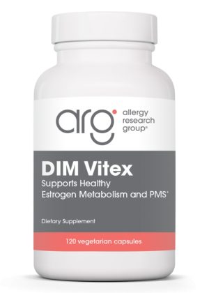 Allergy Research Group DIM Vitex Hormone Detox -- hormone balance, estrogen metabolism.