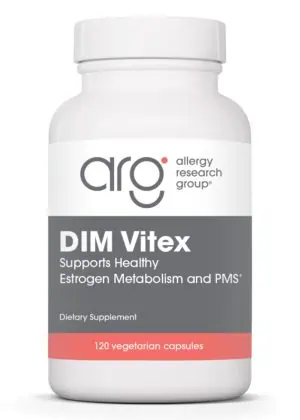 Allergy Research Group DIM Vitex Hormone Detox -- hormone balance, estrogen metabolism.