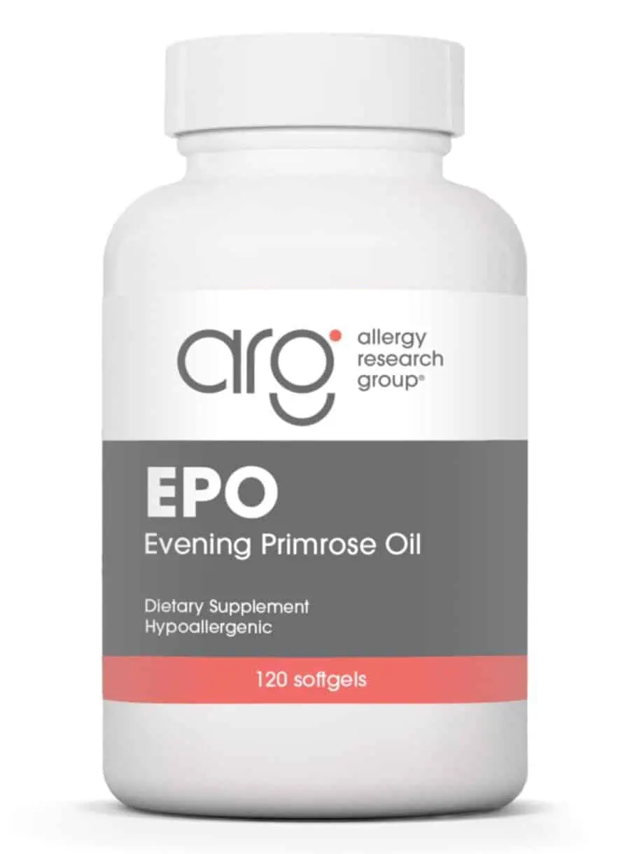 Allergy Research Group EPO-Evening Primrose Oil -- evening primrose oil, GLA supplement.